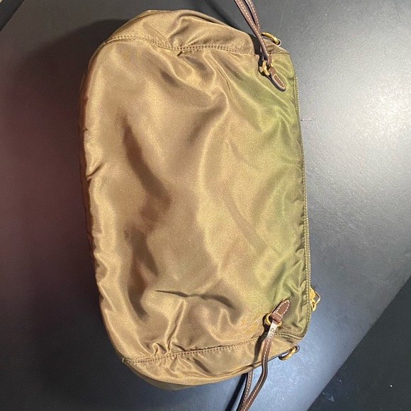 Vintage Prada Tessuto Green Crossbody Shoulder Bag - Picture 10 of 16